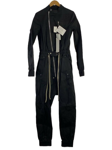 【中古】Rick Owens◆GARY FLIGHTSUIT/ゲイリーフライトスーツ/46/コットン/BLK/RU21S6551【メンズウェア】 【中古】Rick Owens◆GARY FLIGHTSUIT/ゲイリーフライトスーツ/46/コットン/BLK/RU21S6551【メンズウェア】
