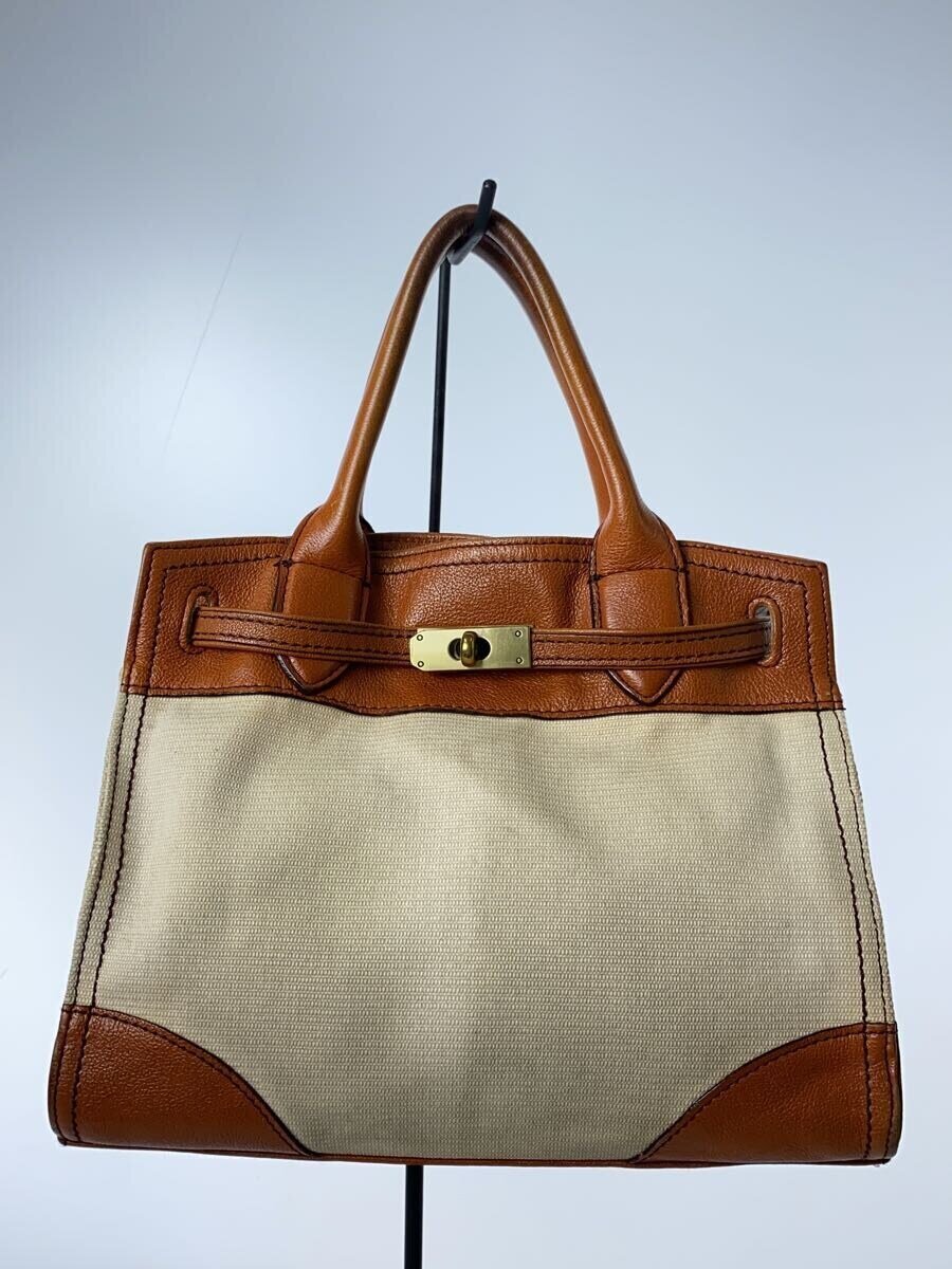 【中古】DAKOTA◆バッグ/キャンバス/BRW【バッグ】