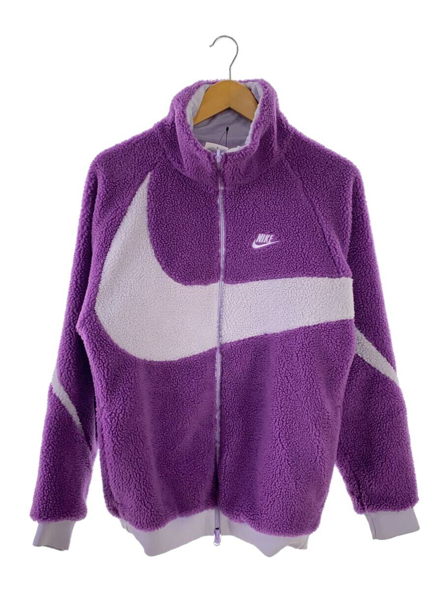 【中古】NIKE◆フリースジャケット/S/ポリエステル/PUP/BQ6546-570/VM SWOOSH FULL ZIP JKT【メンズウェア】
