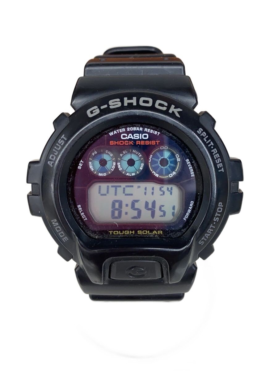 【中古】CASIO◆ソーラー腕時計・G-SHOCK/デジタル/BLK【服飾雑貨他】