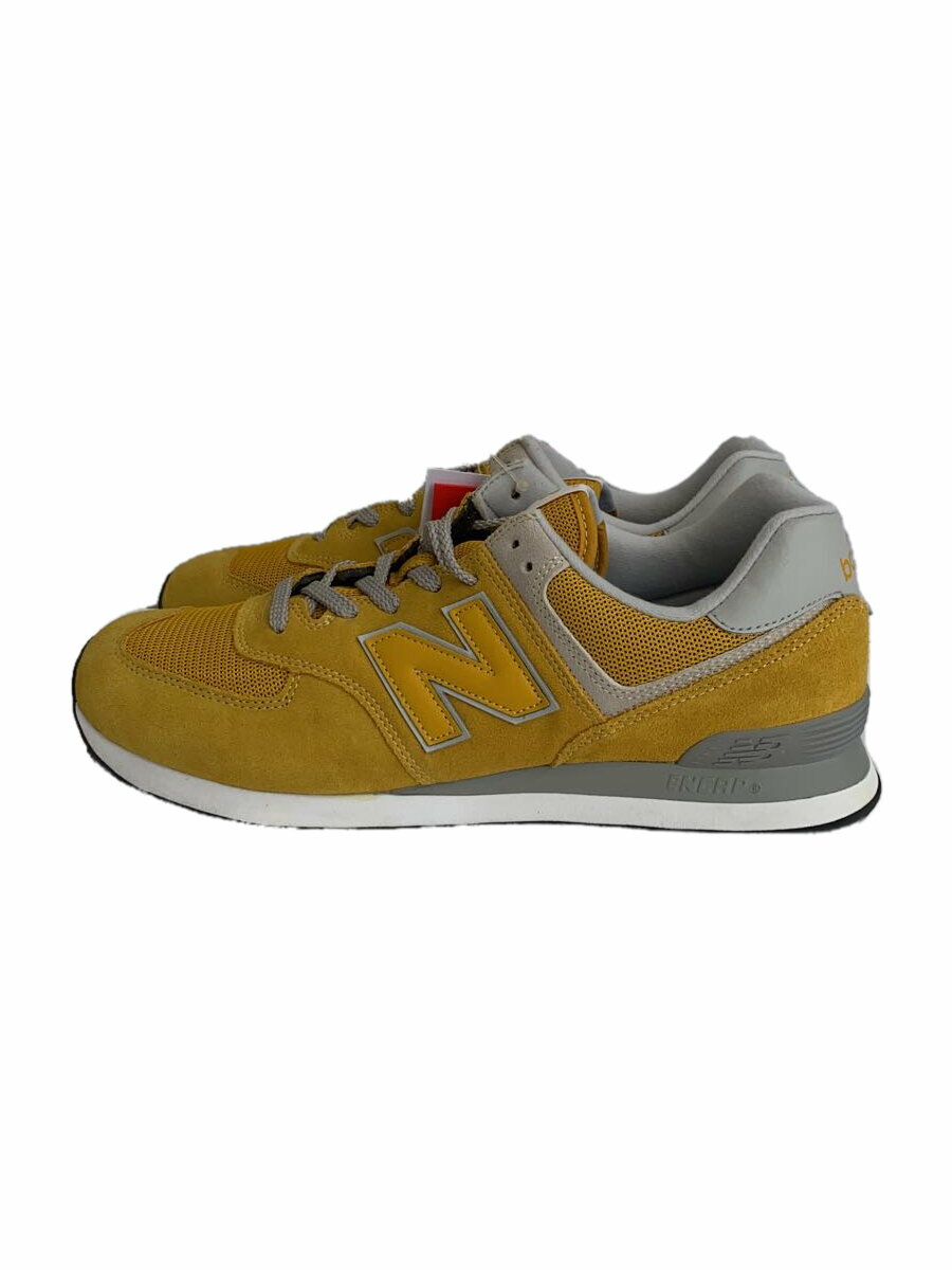 【中古】NEW BALANCE◆ローカットスニーカー/29cm/YLW/ML574EYW//【シューズ】