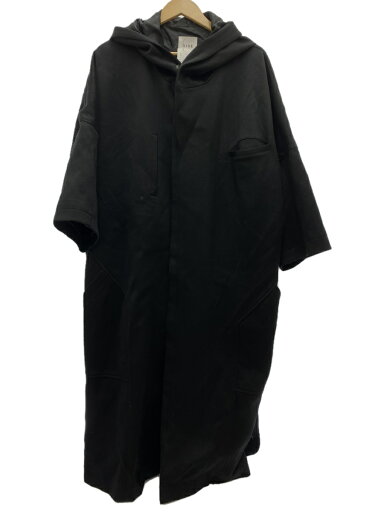 【中古】Sise◆コート/1/コットン/BLK/無地/17AW-CO-04【メンズウェア】 【中古】Sise◆コート/1/コットン/BLK/無地/17AW-CO-04【メンズウェア】