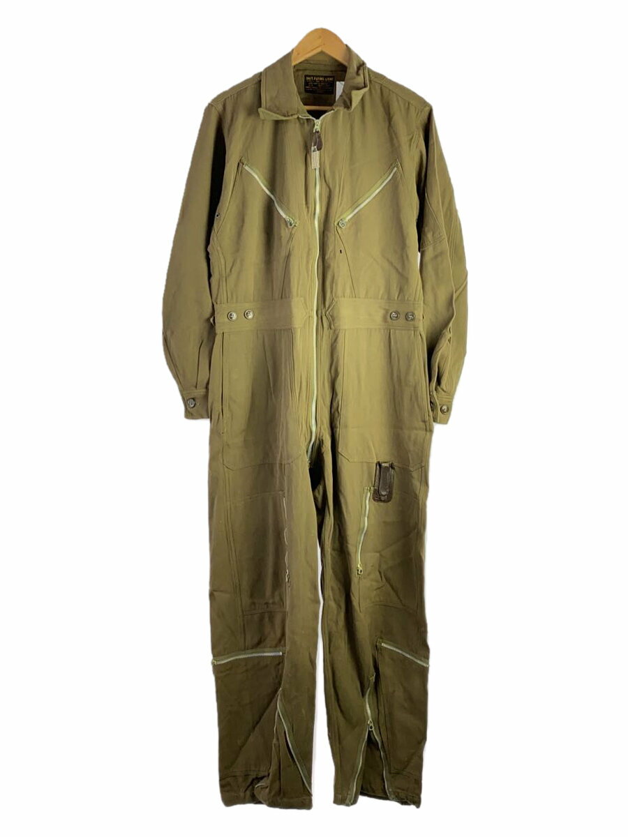 【中古】MILITARY◆USAF/オールインワン/M/KHK/無地/L-1/※小穴あり【メンズウェア】