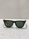【中古】Ray-Ban◆サングラス/ウェリントン/プラスチック/BLK...(4)