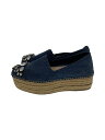 【中古】MIU MIU◆シューズ/36.5/BLU【シューズ】