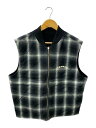 【中古】X-LARGE◆23AW/OMBRE PLAID REVERSIBLE/XL/ポリエステル/BLK/チェック/101233021005【メンズウェア】(4)