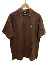 【中古】X-LARGE◆ポロシャツ/M/コットン/BRW/アニマル/101232013005【メンズウェア】