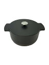 【中古】Rinnai◆鍋/サイズ:22cm/BLK/RBO-MN22A【キッチン用品】