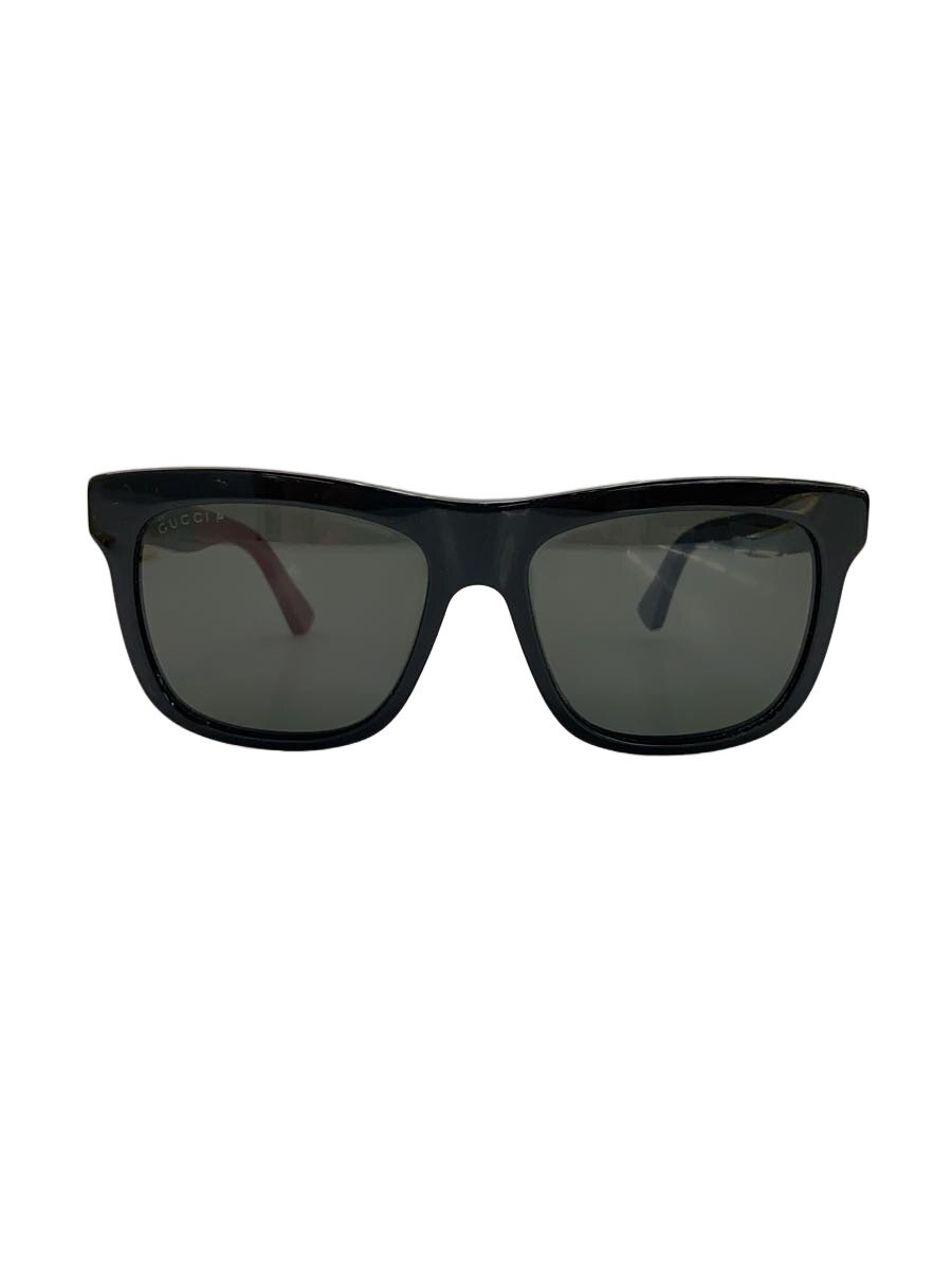 【中古】GUCCI◆サングラス/BLK/BLK/レディース/GG0158S【服飾雑貨他】