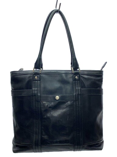 【中古】Bound/トートバッグ/レザー/BLK/無地【バッグ】 【中古】Bound/トートバッグ/レザー/BLK/無地【バッグ】