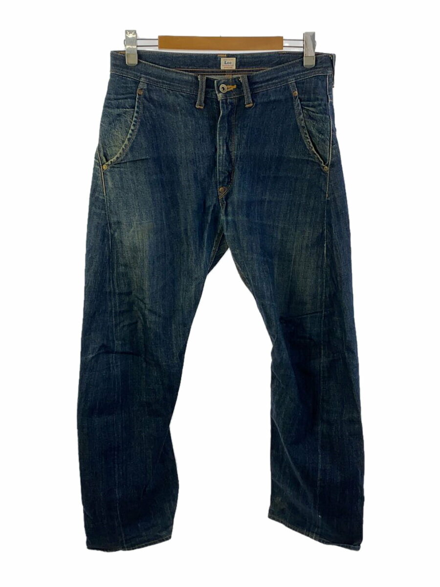 【中古】Lee◆ボトム/32/デニム/インディゴ/0333/立体裁断/GRIPPER ZIPPER【メンズウェア】