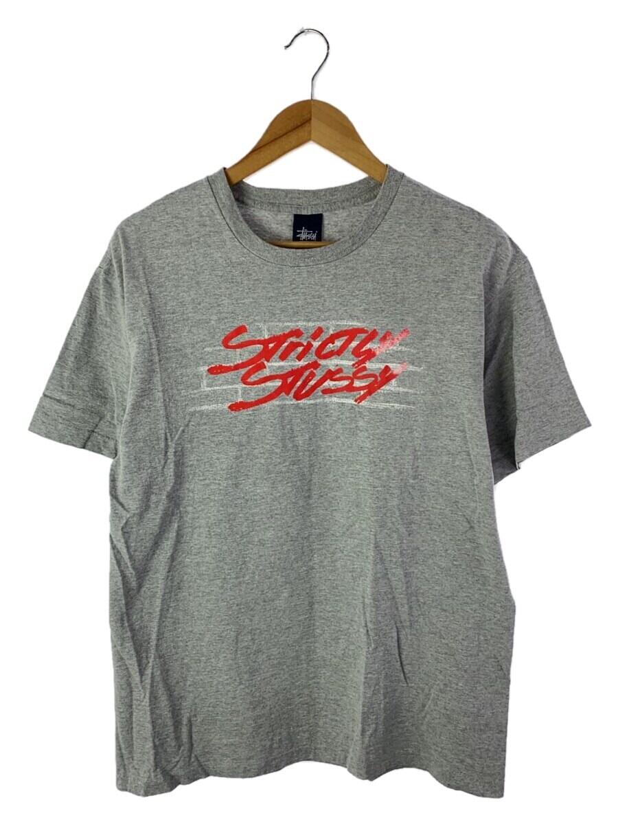 【中古】STUSSY◆Tシャツ/L/コットン/G