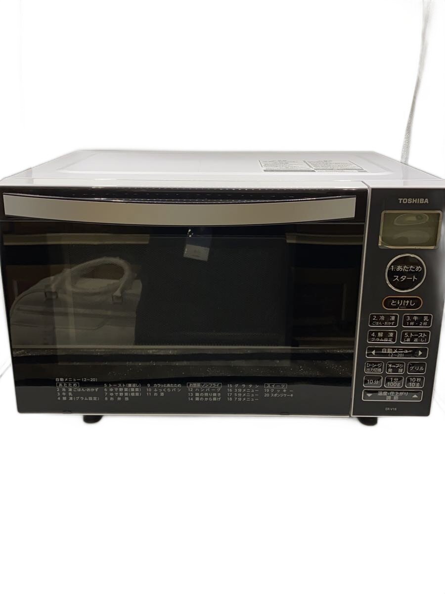 【中古】TOSHIBA◆オーブンレンジ ER-V18(W)【家電・ビジュアル・オーディオ】