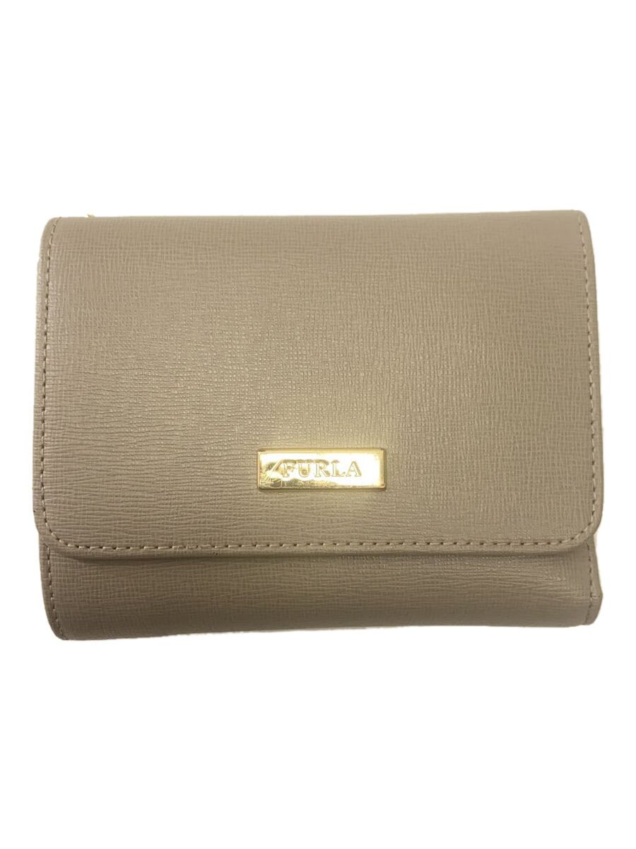 【中古】FURLA◆3つ折り財布/--/レディース【服飾雑貨他】