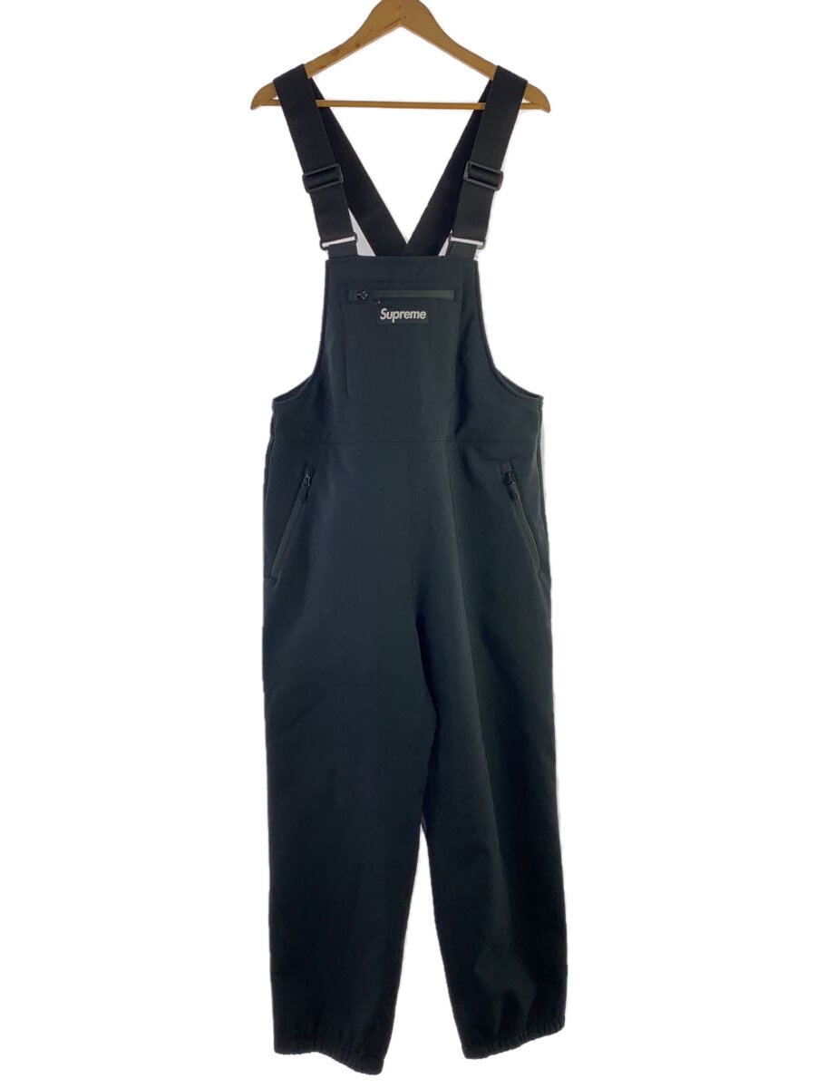 【中古】Supreme◆21FW/WINDSTOPPER Overalls/M/ゴアテックス/BLK【メンズウェア】