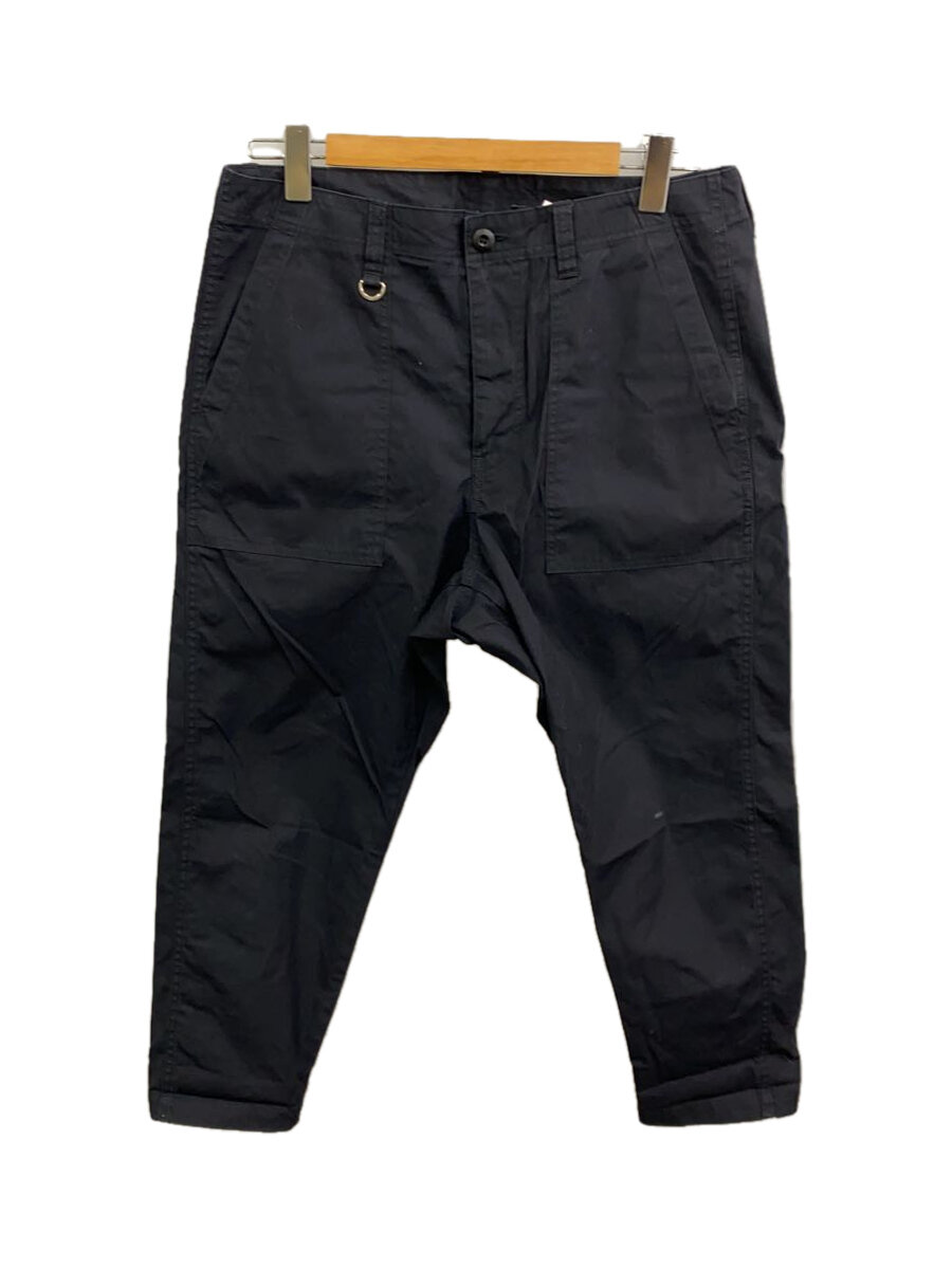 【中古】uniform experiment◆ボトム/2/コットン/BLK/UE-212013【メンズウェア】