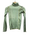 【中古】BASERANGE◆長袖カットソー/M/コットン/グリーン/22-158-13-061393【レディースウェア】(4)