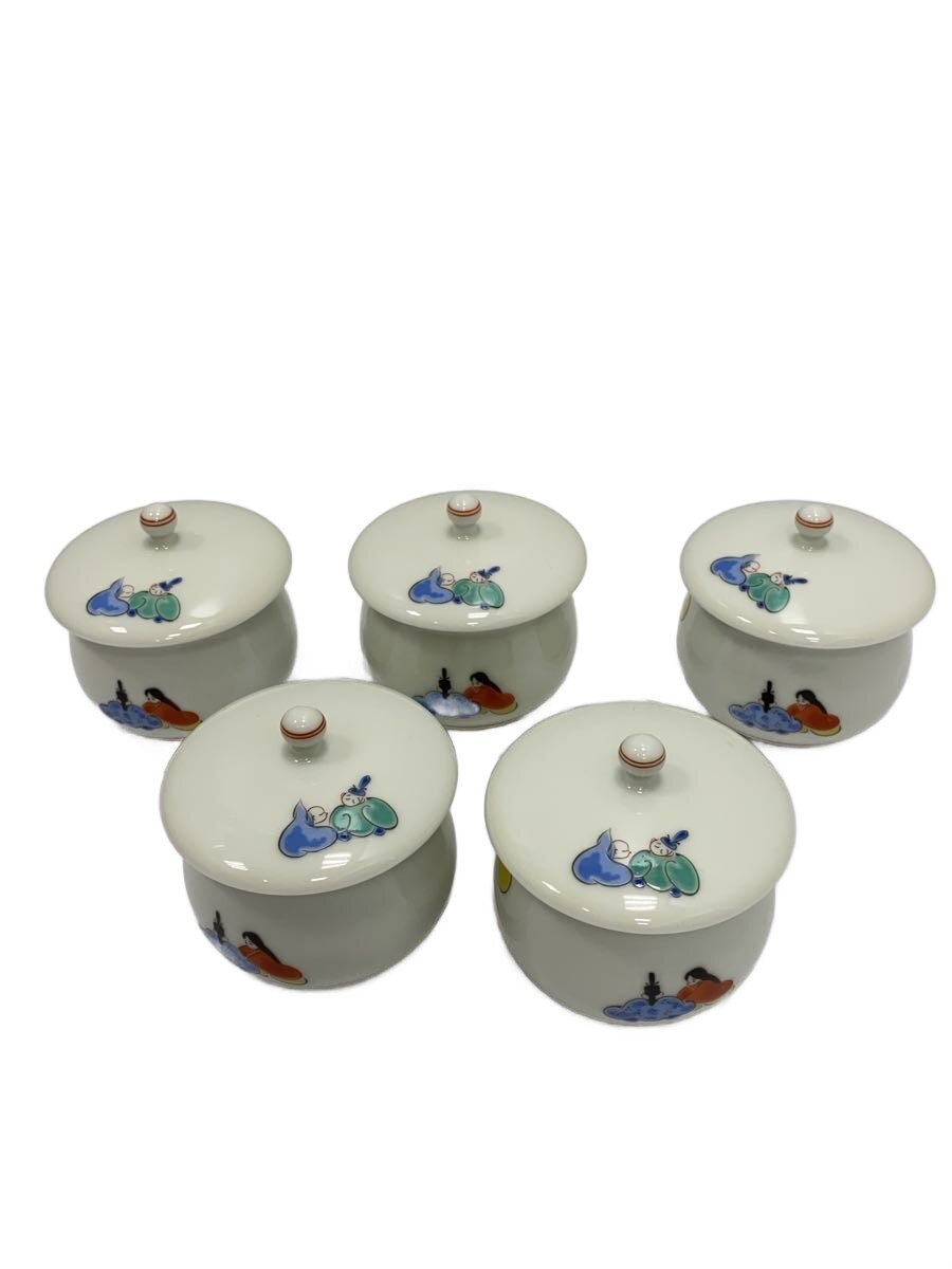 【中古】深川製磁◆湯呑/5点セット【キッチン用品】
