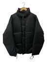 【中古】KOTI◆BALLOON DOWN JACKET/M/ポリエステル/ブラック/1225-115-9803//【メンズウェア】