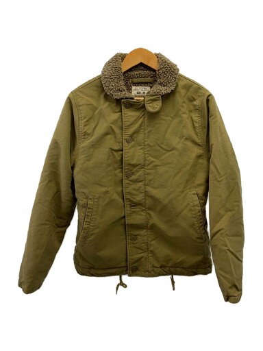 【中古】US.NAVY◆デッキジャケット/38/コットン/KHK【メンズウェア】 【中古】US.NAVY◆デッキジャケット/38/コットン/KHK【メンズウェア】