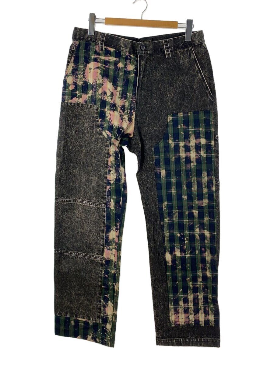 【中古】VERSACE◆ボトム/52/コットン/BLK/A85916【メンズウェア】