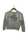 【中古】MAISON KITSUNE◆スウェット/XS/コットン/WHT/SS16W747【レディースウェア】