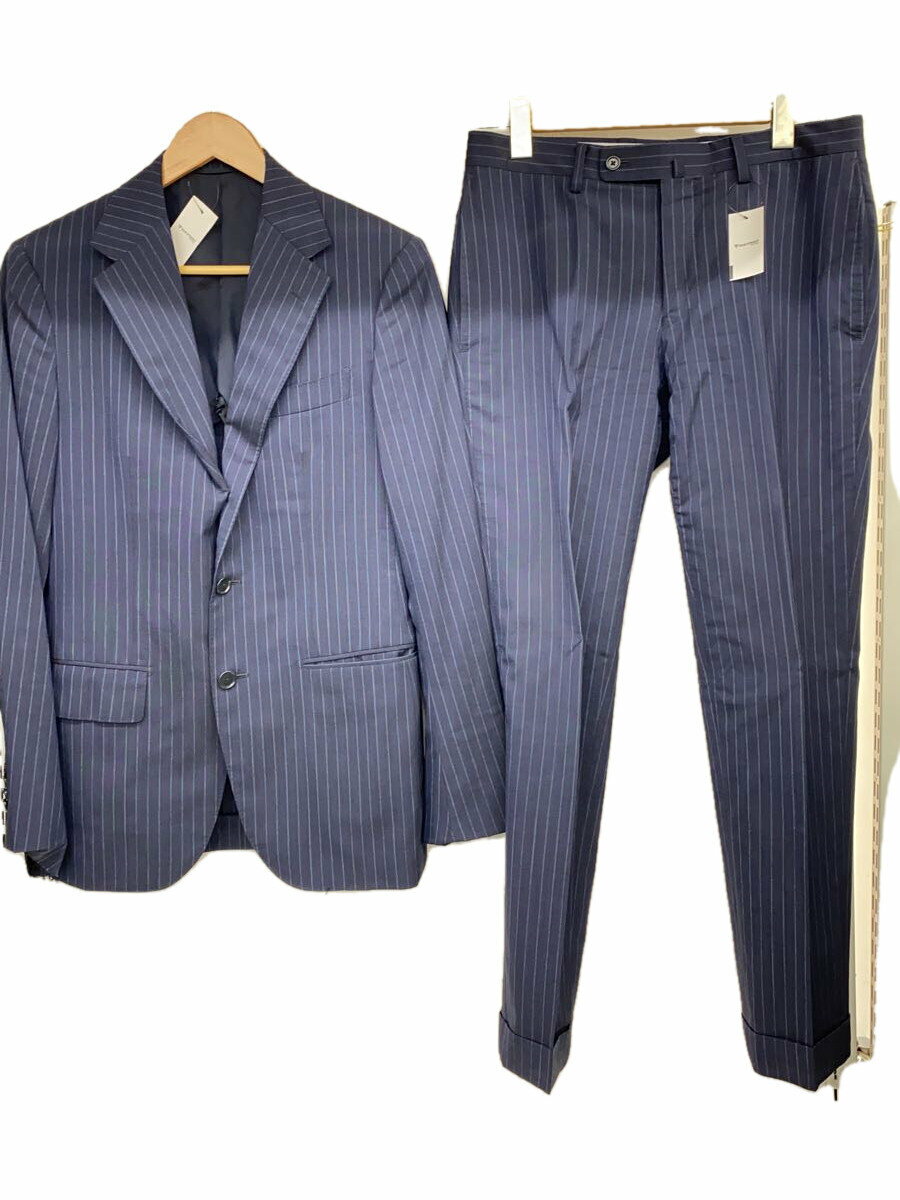 【中古】UNITED ARROWS◆TASMANIAN PREMIUM/セットアップ/44/ウール/ネイビー/ストライプ/1123-259-5054【メンズウェア】