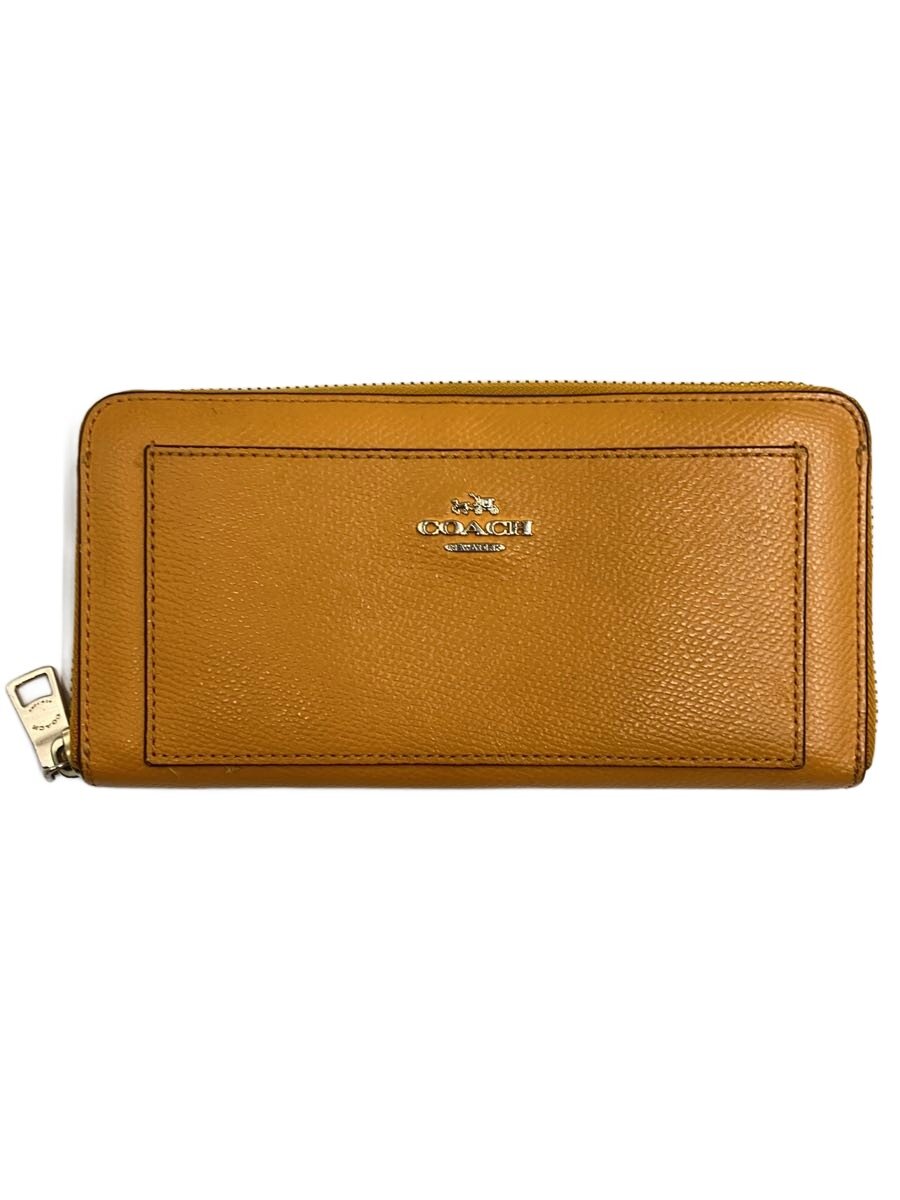 【中古】COACH◆長財布_オールレザー/レザー/レディース【服飾雑貨他】