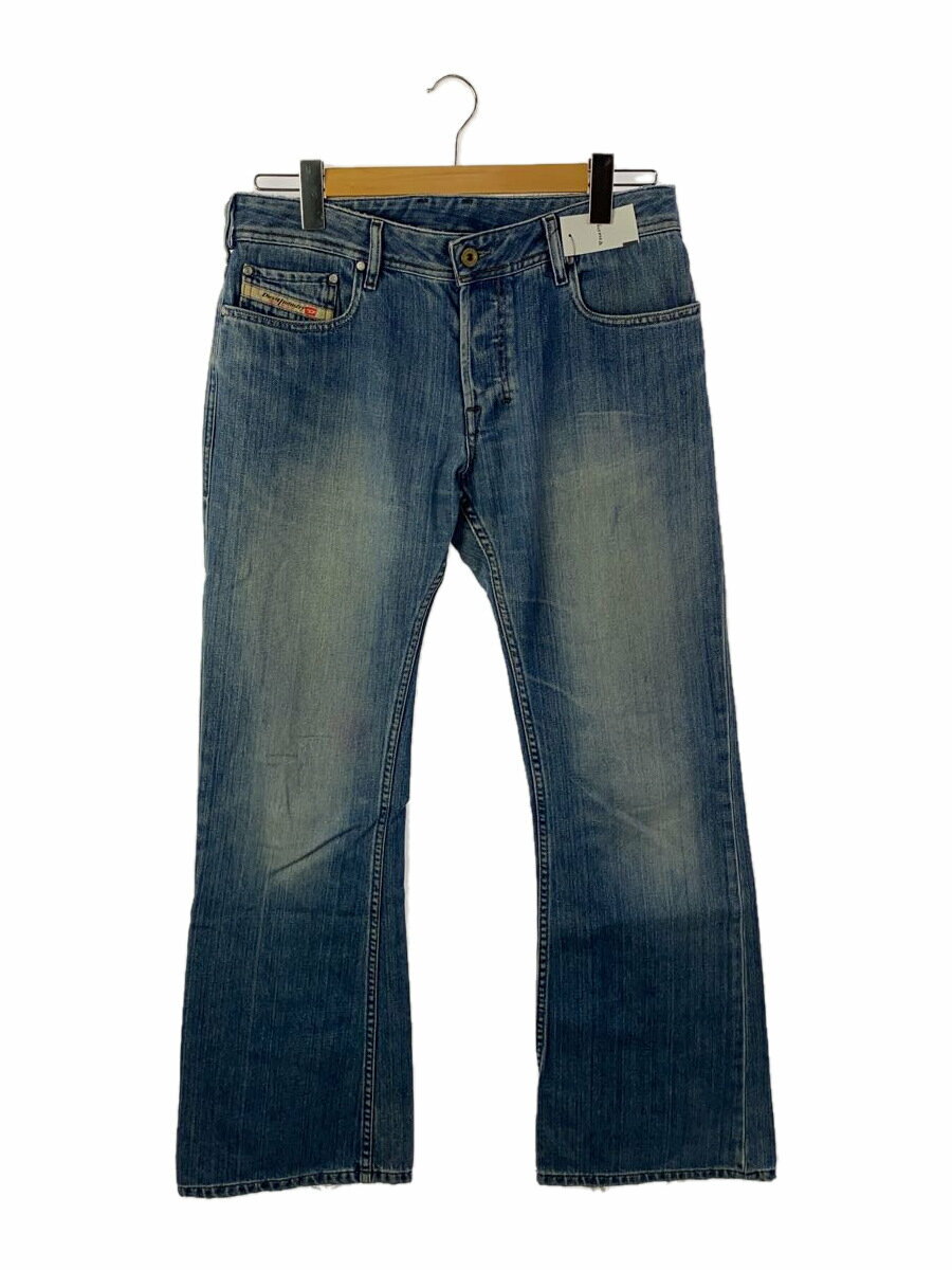 【中古】DIESEL◆ストレートパンツ/31/コットン【メンズウェア】