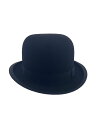 【中古】Teikokuhat co/ボーラーハット/--/ウール/BLK/無地/メンズ【服飾雑貨他】