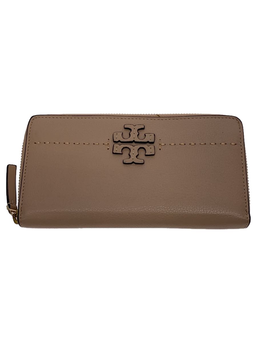 【中古】TORY BURCH◆長財布/--/BEG/レディース/10005607【服飾雑貨他】