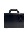 【中古】COCOMEISTER◆アタッシュケース/馬革/BLK/無地【バッグ】