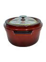【中古】Belifina/鍋/容量:3L/サイズ:26cm/RED【キッチン用品】