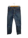 【中古】SAINT LAURENT◆ボトム/27/コットン/IDG/JP53201900386【レディースウェア】