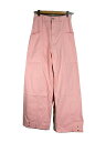 【中古】SLY◆ワイドパンツ/2/コットン/PNK/030FAZ11-0700【レディースウェア】