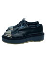 【中古】UNDERCOVER◆ドレスシューズ/43/BLK【シューズ】