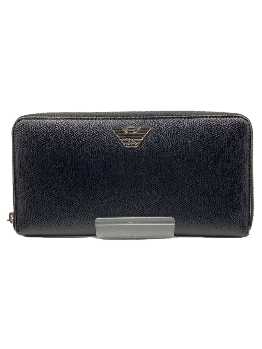 【中古】EMPORIO ARMANI◆長財布/--/メン