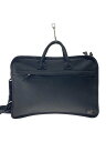 【中古】PORTER◆ブリーフケース/ナイロン/BLK【バッグ】