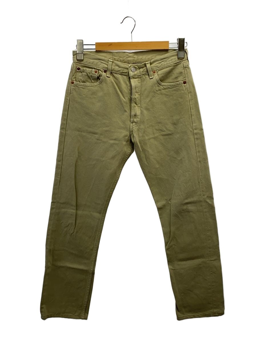 Rakuten - 【中古】Levi’s◆EURO_ユーロ/FRANCE_フランス製/30/コットン/KHK/5010191//【メンズウェア】