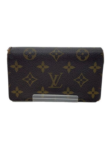 【中古】LOUIS VUITTON◆1)ポルト・モネ・ビエ・トレゾール_モノグラム・キャンバス_BRW//【服飾雑貨他】 【中古】LOUIS VUITTON◆1)ポルト・モネ・ビエ・トレゾール_モノグラム・キャンバス_BRW//【服飾雑貨他】