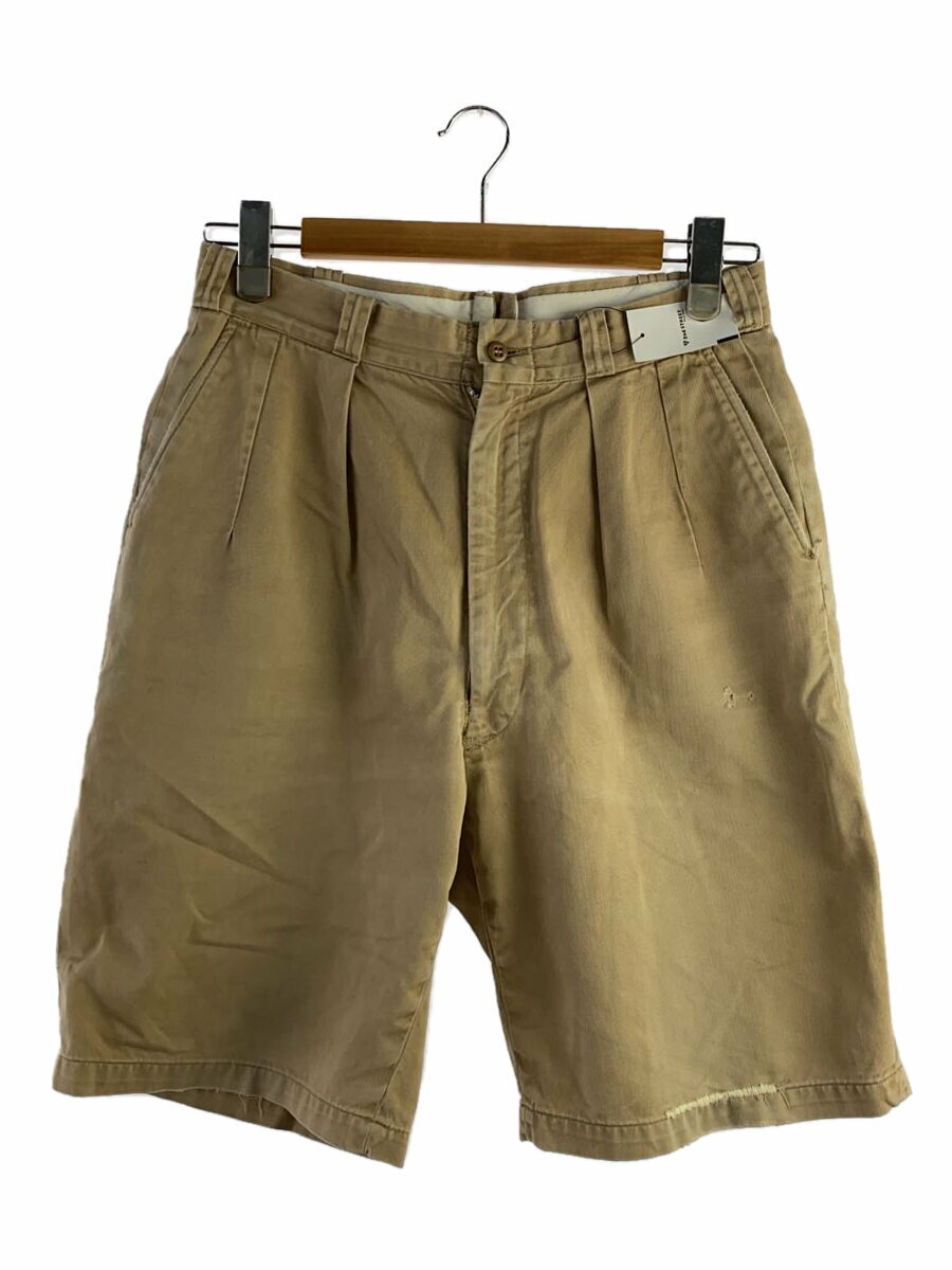 【中古】US.ARMY◆50s/チノショートパンツ/--/コットン/BEG【メンズウェア】