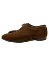 【中古】CROCKETT&JONES◆ローファー/UK10/BRW【シューズ】(4)
