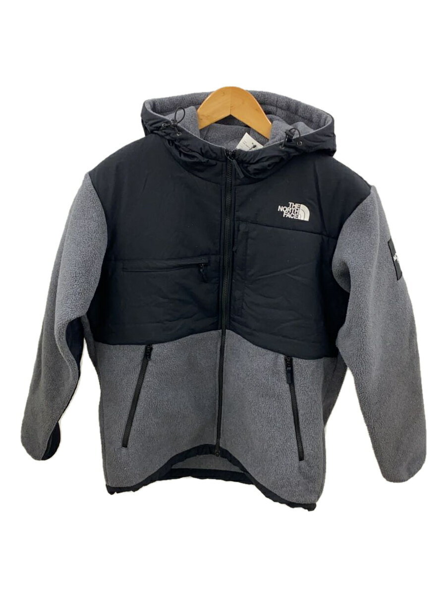 THE NORTH FACE◆DENALI HOODIE/L/ポリエステル/GRY