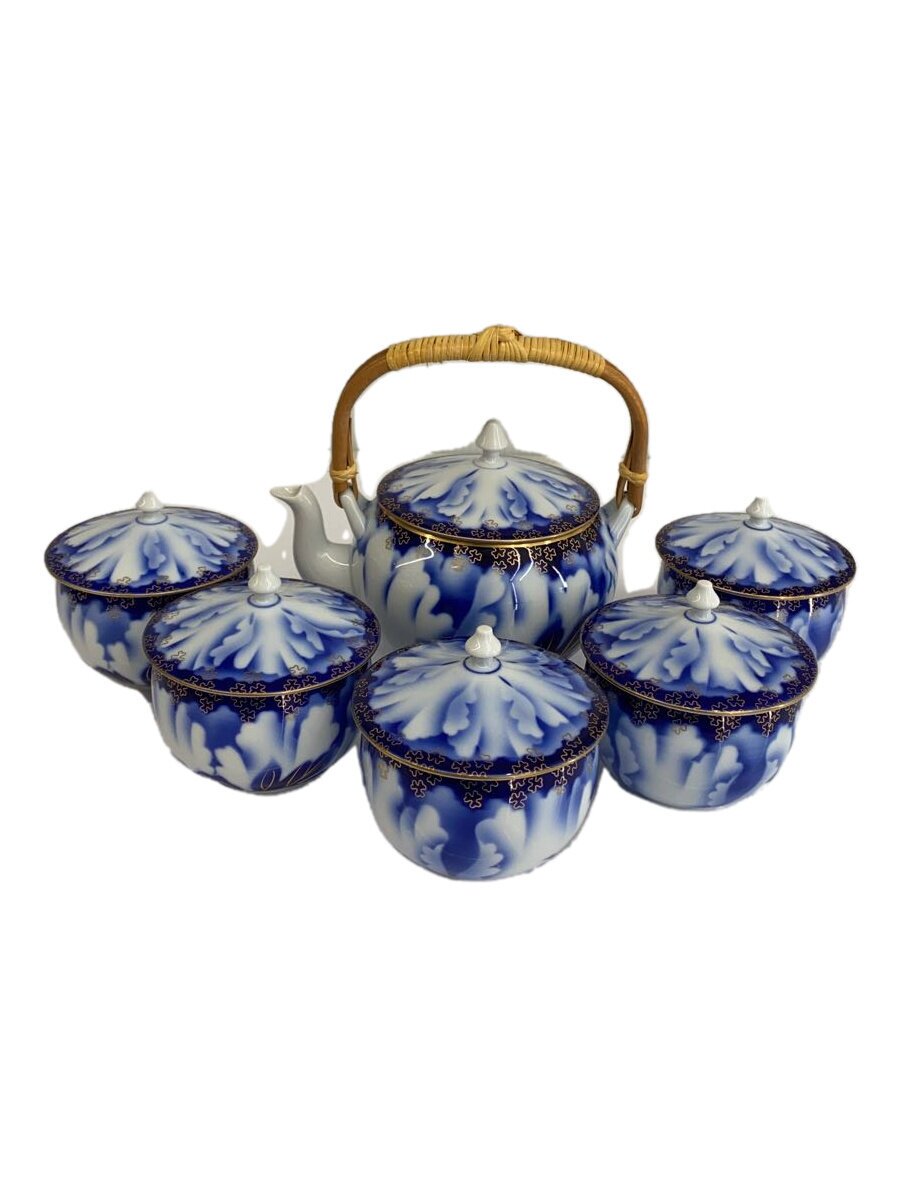 【中古】深川製磁◆湯呑/6点セット/WHT【キッチン用品】