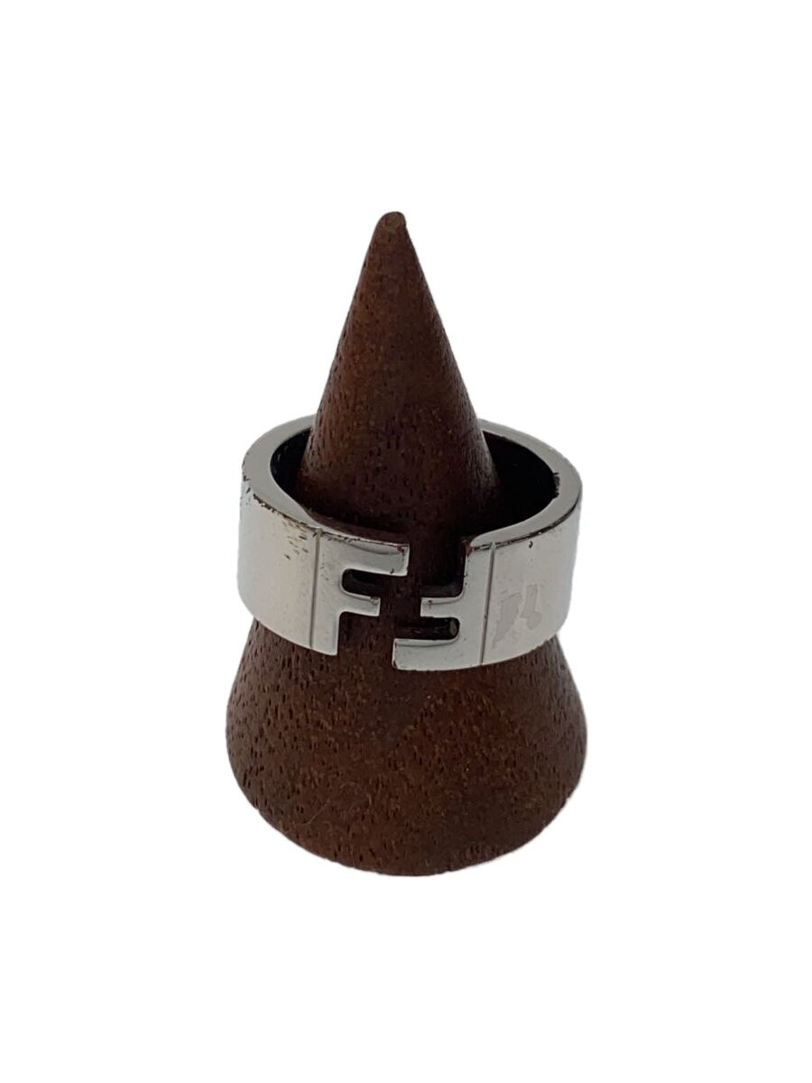 【中古】FENDI◆リング/--/18号/SLV/メンズ/ANELLLO FF【服飾雑貨他】