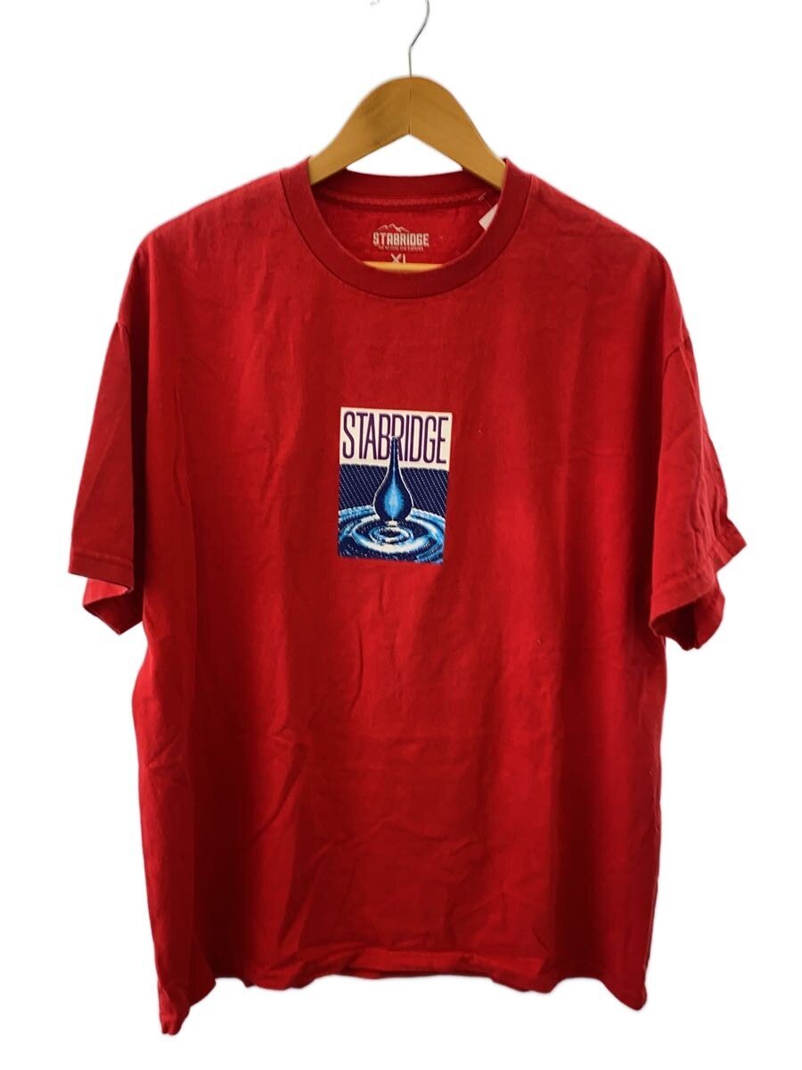 STABRIDGE◆Tシャツ/XL/--/RED