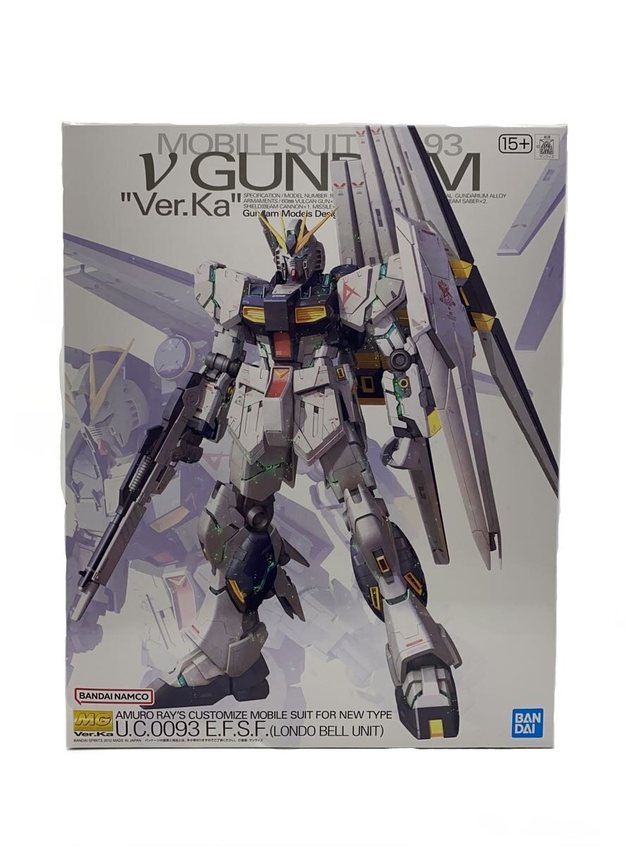 楽天市場】MG 1/100 RX-93 νガンダムVer.Ka チタニウムフィニッシュの通販