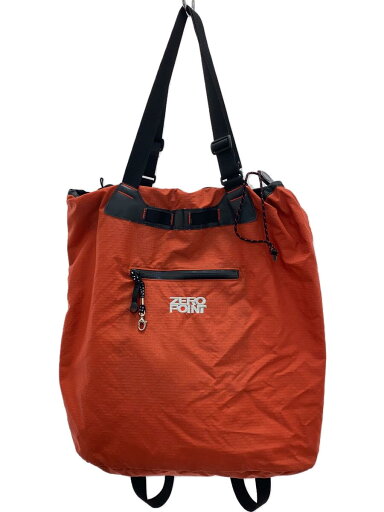 【中古】ZERO POINT◆リュック/--/ORN/371010302【バッグ】 【中古】ZERO POINT◆リュック/--/ORN/371010302【バッグ】