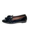 【中古】Pretty Ballerinas◆フラットパンプス/38.5/BLK/エナメル//【シューズ】(4)