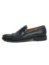 【中古】REGAL◆ローファー/25.5cm/BLK/レザー【シューズ】(4)